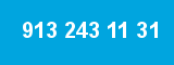 913 243 11 31 913 243 11 31